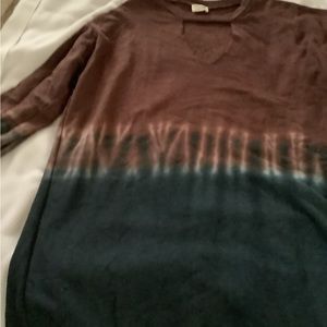 Sweatshirt banded dress